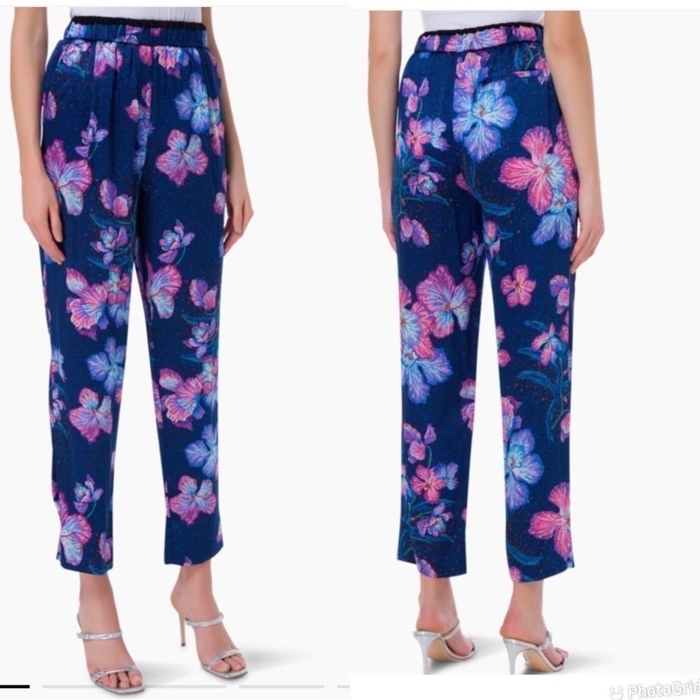 Forte Forte Orchidea Fabulosa Silk Satin Pull On Pants